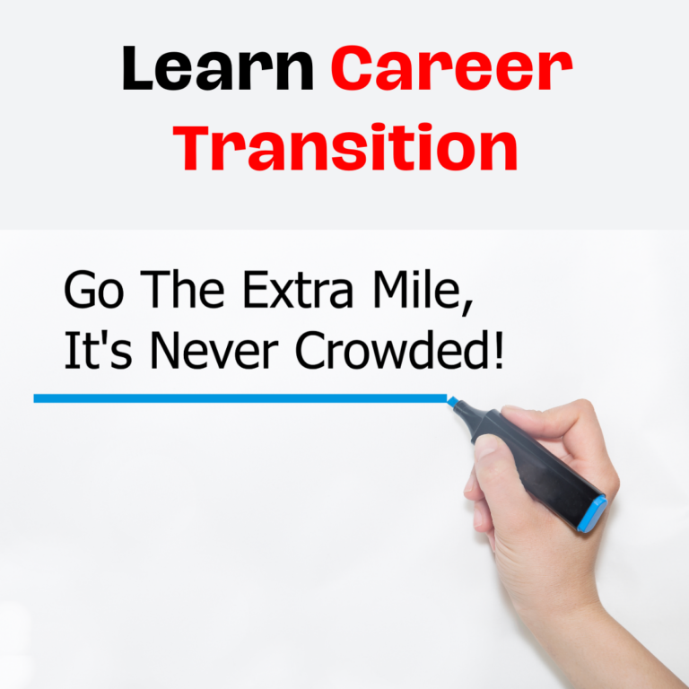 Extra Mile Delivery Career Transition