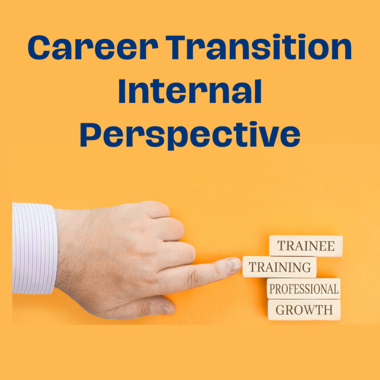 Career Transition Internal Perspective