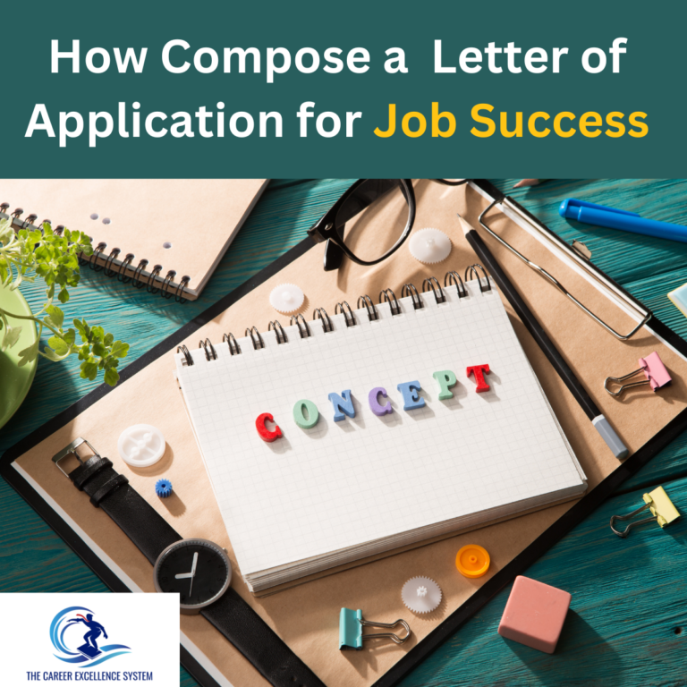 how to compose a letter of application