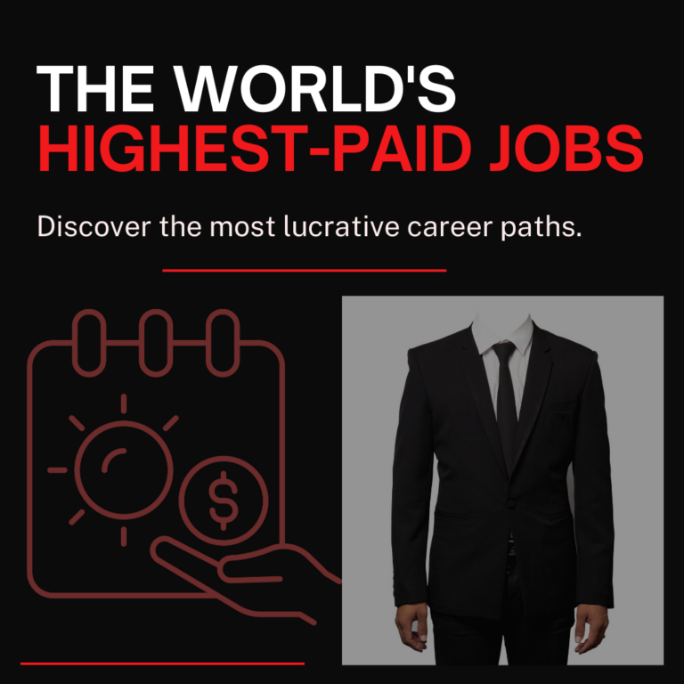 Highly Paid Jobs in the World