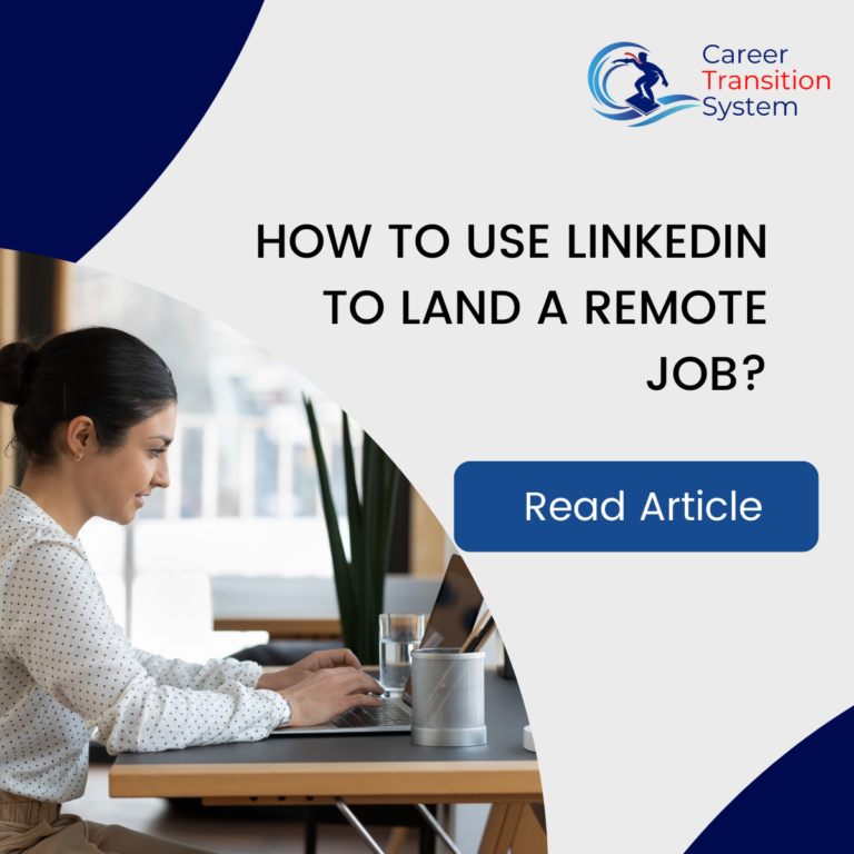 How to use LinkedIn to land a remote job?